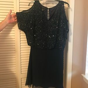 JK ARA navy blue dress